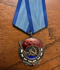 Vtg Soviet Union Order Of The Red Banner Of Labor Medal Ussr Ccp Award  40639