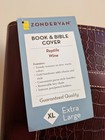 Zondervan Bible Cover Xl  Purse-style  2-way Zip  Wine burgundy
