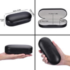 2 In 1 Contact Lens Case And Glasses Case Travel Kit With Mirror