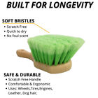  Car Wash Brush Easy Reach Rim Detailing Soft Bristle For Wheel Tire mats window