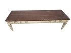 Heritage Louis The Xvi Oak And Cream Coffee Table