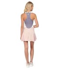 Adidas Stella Mccartney Tennis Dress Women Xs Mauve Navy Zip Slim Fit Clima Cool
