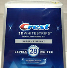 N O Box Crest 3d White Luxe Supreme Flex Fit Whitestrips Teeth Whitening Strips