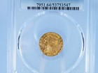 1927 P  2 5 Gold Indian Head Pcgs Ms 64 Quarter Gold Eagle Graded