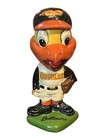 Vintage 1962 Baltimore Orioles Green Base Baseball Nodder Bobblehead Early Old