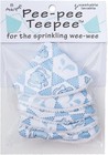Washable Cotton Pee-pee Teepees That Shield Baby Boys Small  Elephant Blue 