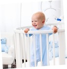 1set Boy Girl Crib Canopy Support With Clip Blocks Easy Installation For Bed Net
