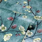   Self Adhesive Vinyl Vintage Floral Shelf Liner Contact Paper Peel And Stick 