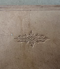 1890 s Accounting Ledger With Leather Cover