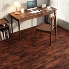 54 Sq Ft Peel And Stick Vinyl Floor Tiles 36x6 Inch 36-pack Rustic Brown Wood