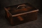 Haunted Dybbuk Style Mystery Box   Creepy Paranormal Oddities Gothic Curiosity
