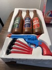 Vintage 1992 Tyco Bottle Buster Target Western Shooting Game W Suction Darts