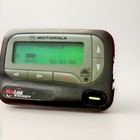 Vintage Motorola Flex Alphanumeric Pager Weblink Wireless Blue Backlight Tested