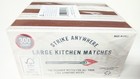  3 X 300 Per Box  900 Total  Large Kitchen Diamond Strike Anywhere Matches New  