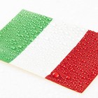 5pcs Italy Flag Decal Sticker - Italian Flags Reflective Vinyl Car 