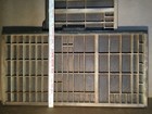 1 Vintage Hamilton Letterpress Printer Drawer tray shadow Box 