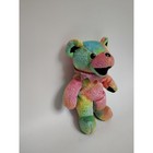 Vtg Grateful Dead Bean Bear Collectible Plush Vegas Limited Edition Liquid Blue
