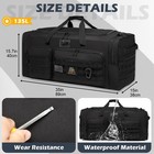 135l Large Duffle Bag  Heavy Duty Duffle Bag For Travel  Extra Large Sports G   