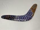 Australian Boomiri Boomerang Painted W  Sea Turtle   Snake - Large 18 Inches