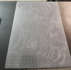 Vintage Midas Tools Leathercraft  craftaid  Pattern Pack Stamping Carving