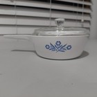 Vintage Corning Ware Cornflower Blue 1 Pint P-81-b Casserole Pan With Lid Usa