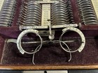 Antique American Optical Co Trial Lens Set Optometrist Eye Exam Kit W  Case