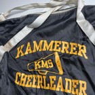 Vintage Toppers Cheer Megaphone Bag Kammerer Kms Black Nylon Cheerleader Duffel