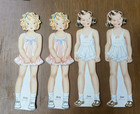 Vintage Cut Out Paper Wood Dolls Whitman Publishing 1940s