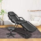 Adjustable Metal 3 Section Fold Massage Table Salon Spa Chair Therapy Beauty Bed