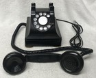 Vintage 1940s Western Electric 302 10 41 Black Rotary Dial Desk Table Telephone