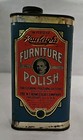 Antique The W  T  Rawleigh   s Furniture Polish Tin One Pint Empty Advertising