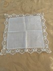 Vintage Hankies Lot Of 20  Whites ivory Wedding Lace Weddings Tea Showers