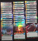 Star Wars Unlimited Jump To Lightspeed Complete Common uncommom Hyperfoil Set