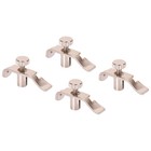 4pcs Erhu Replacement Accessories Stainless Steel Erhu Fine Tuners Violin Tuner