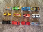 Lot Of 24 Vintage Hot Wheel Vehicles With A Carrying Case  12 Shown Per Picture 
