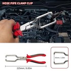 6pcs Hose Clamp Pliers Fuel Line Removal Pliers Set Electrical Disconnect Tools