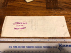 1875 Antique Railroad Bank Check Atlantic   Great Western Ry To Cleveland   Pitt