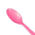 Karat Pp Plastic Extra Heavy Weight Tea Spoons - Pink - 1 000 Ct  U2033  pink 