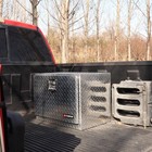  24 Inch Underbody Truck Tool Box Aluminum Trailer Tool Box For Pickup Truck Bed