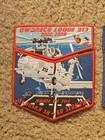 Owaneco Lodge 313 2009 Helicopters Double Patch Lot Of 3