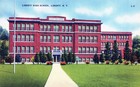Liberty High School  Liberty  New York Vintage Postcard