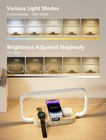 Led Bedside Lamp Desk Lamp Night Table Lamp With 5 Color Mode