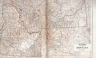 Idaho And Montana Map Yellowstone Rockies Atlas 1910 11 X 15 Antique Atlas Map