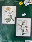 Vintage 2003 Bucilla Botanical Duo Cross Stitch Kit Donna Dewberry 43386