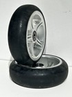 Tilite Litespeed - Pair Of 5  X 1 4  Aluminum Soft Roll Casters Fits A 3 8  Axle