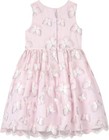 Pippa   Julie Little Girls Pink Embellished Formal Butterfly Dress Size 4