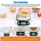 Digital Kitchen Food Diet Scale Multifunction Weight Balance 22lbs 1g 0 04oz-