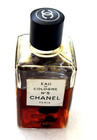 Vtg Chanel No 5 Eau De Cologne Paris 65  Full - Rare 1 3 8 Fl Oz On Bottle  read