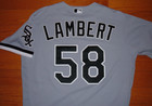 Chicago White Sox Jimmy Lambert 2022 Game Used Worn Jersey With Mlb Hologram