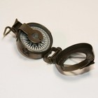 Vintage Wwii Military Pocket Compass Maritime Gift Item Antique Brass